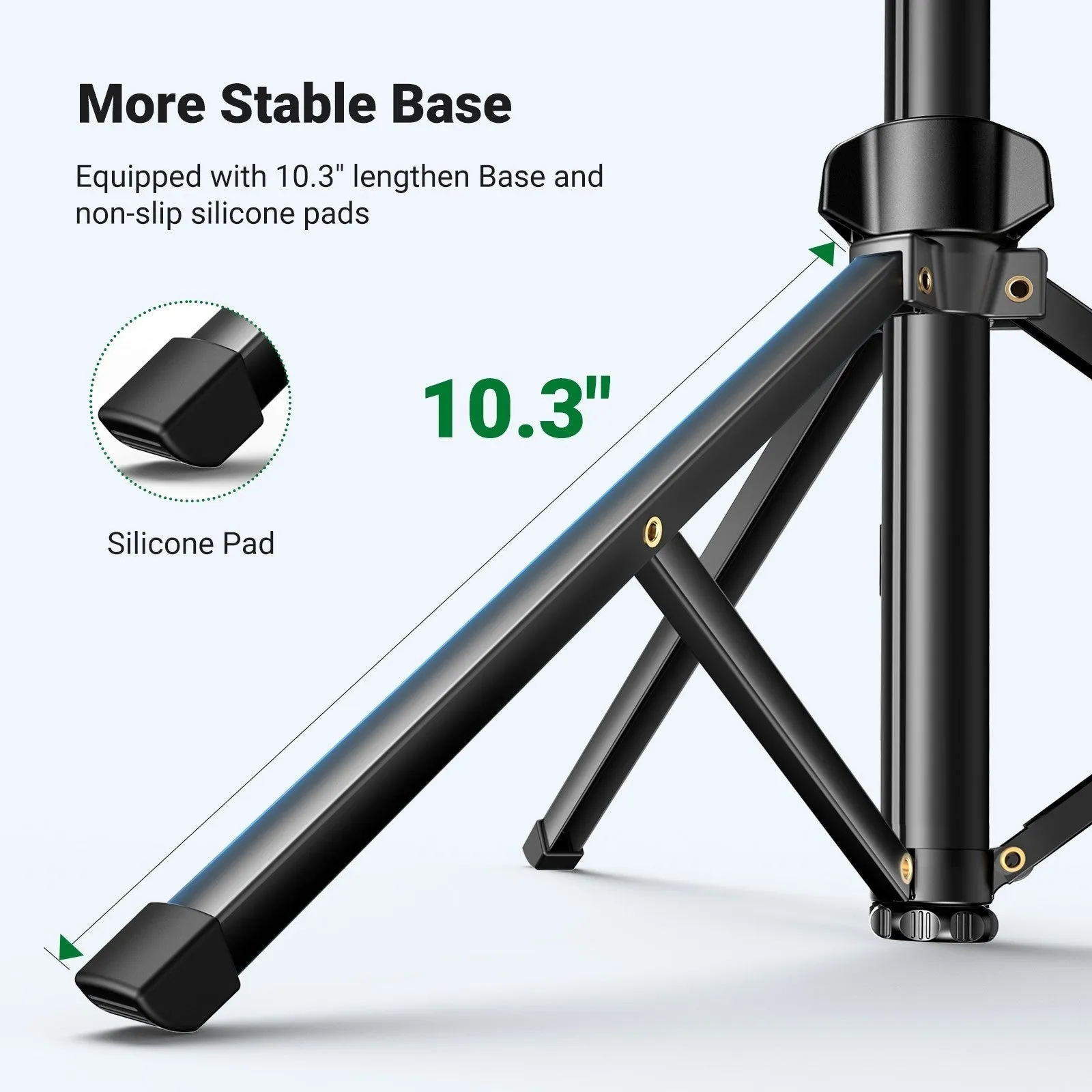 15609 Cell Phone Selfie Stick Tripod | 1.7m | With Bluetooth Remote