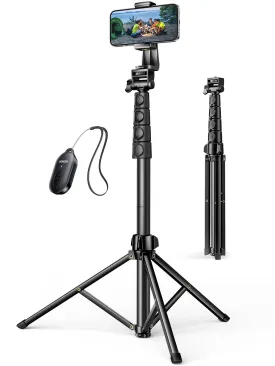 15609 Cell Phone Selfie Stick Tripod | 1.7m | With Bluetooth Remote