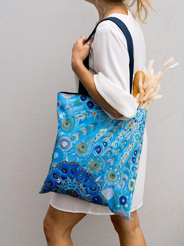 Aboriginal Girambit Tote Bag