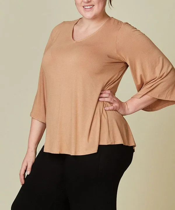 Bamboo Missyday Curvy Top