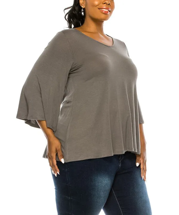 Bamboo Missyday Curvy Top