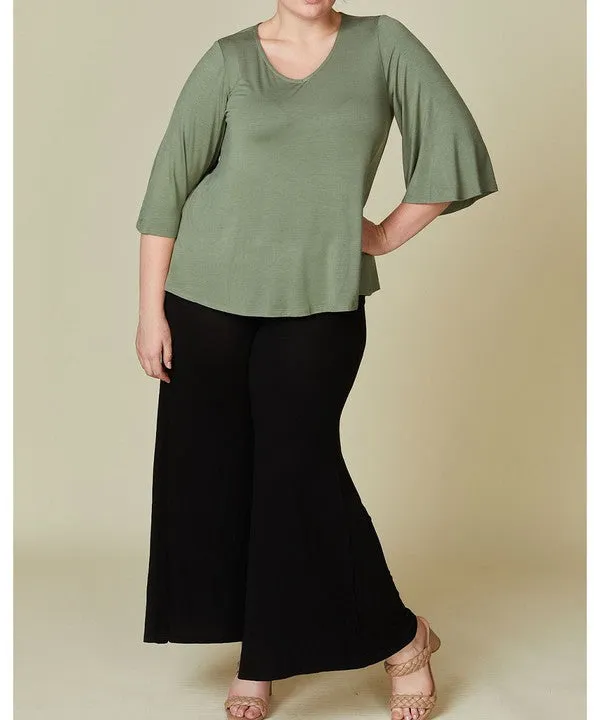 Bamboo Missyday Curvy Top