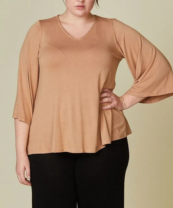 Bamboo Missyday Curvy Top