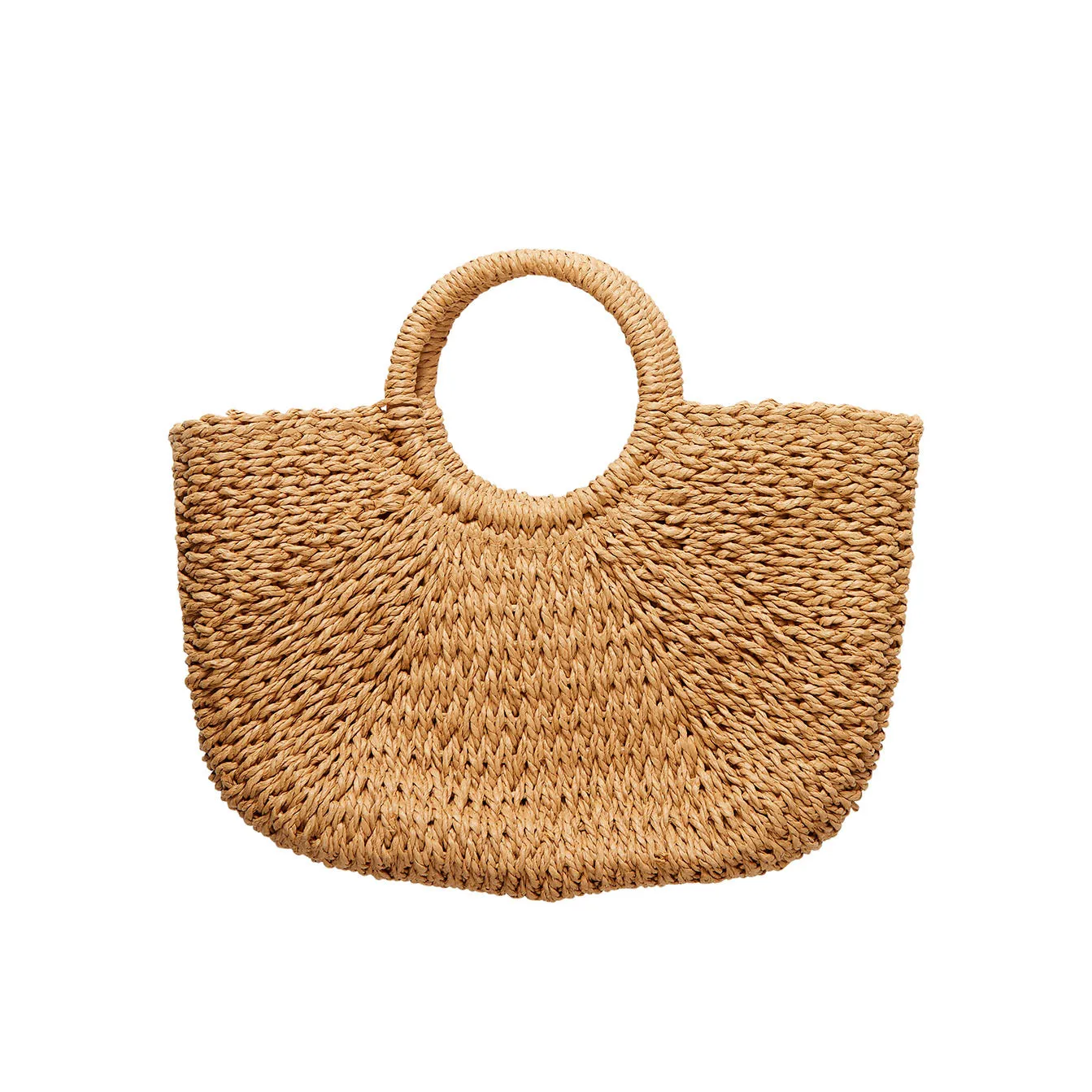 Barcelona Straw Beach Bag Tote - RT410