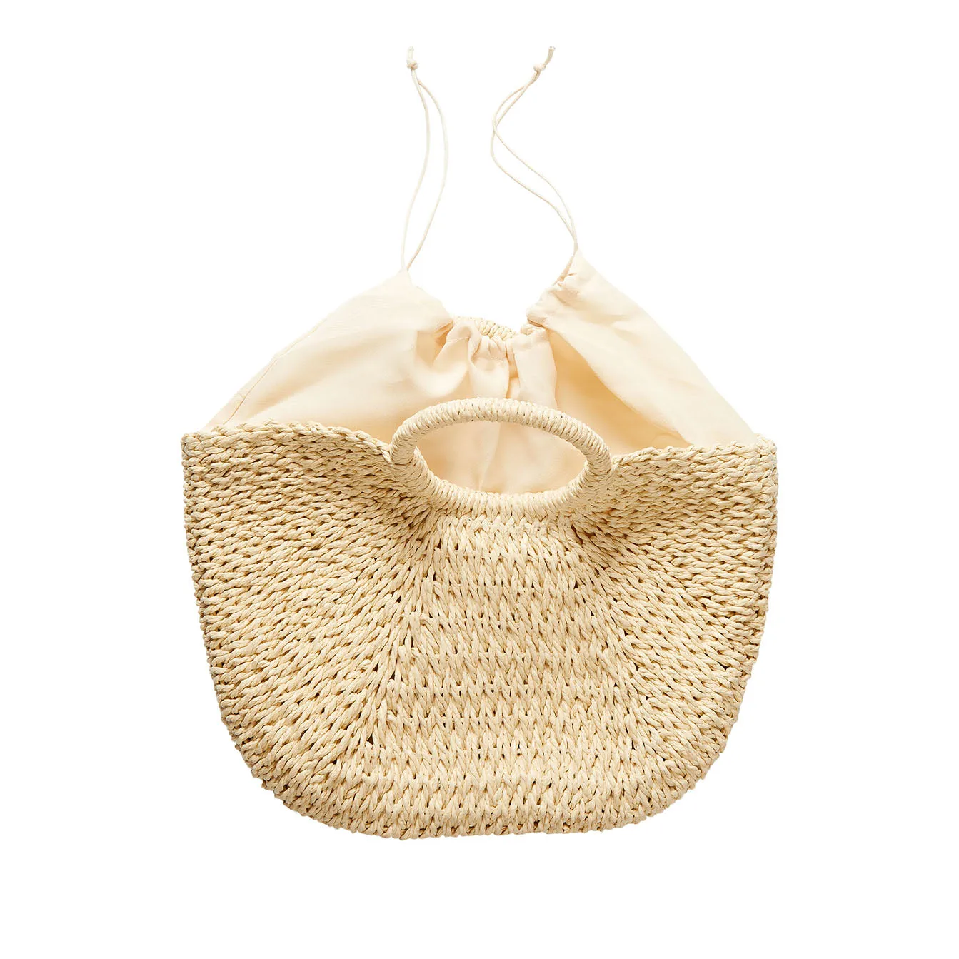 Barcelona Straw Beach Bag Tote - RT410