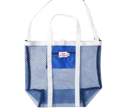 Battenwear Mesh Tote Royal Blue x White