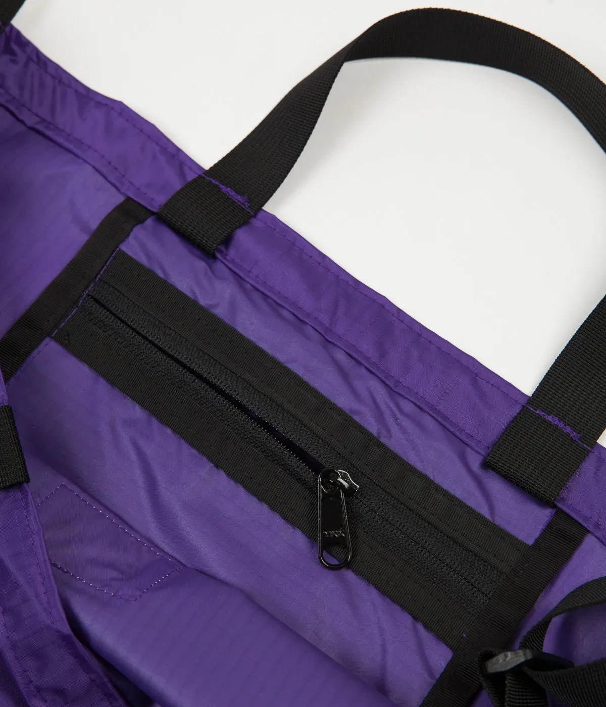 Battenwear Packable Tote Bag - Purple / Black