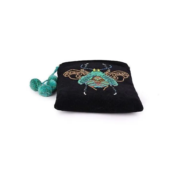 Bee Embellished Crossbody