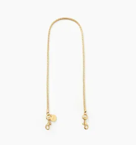 Brass Snake Chain Shoulder Strap