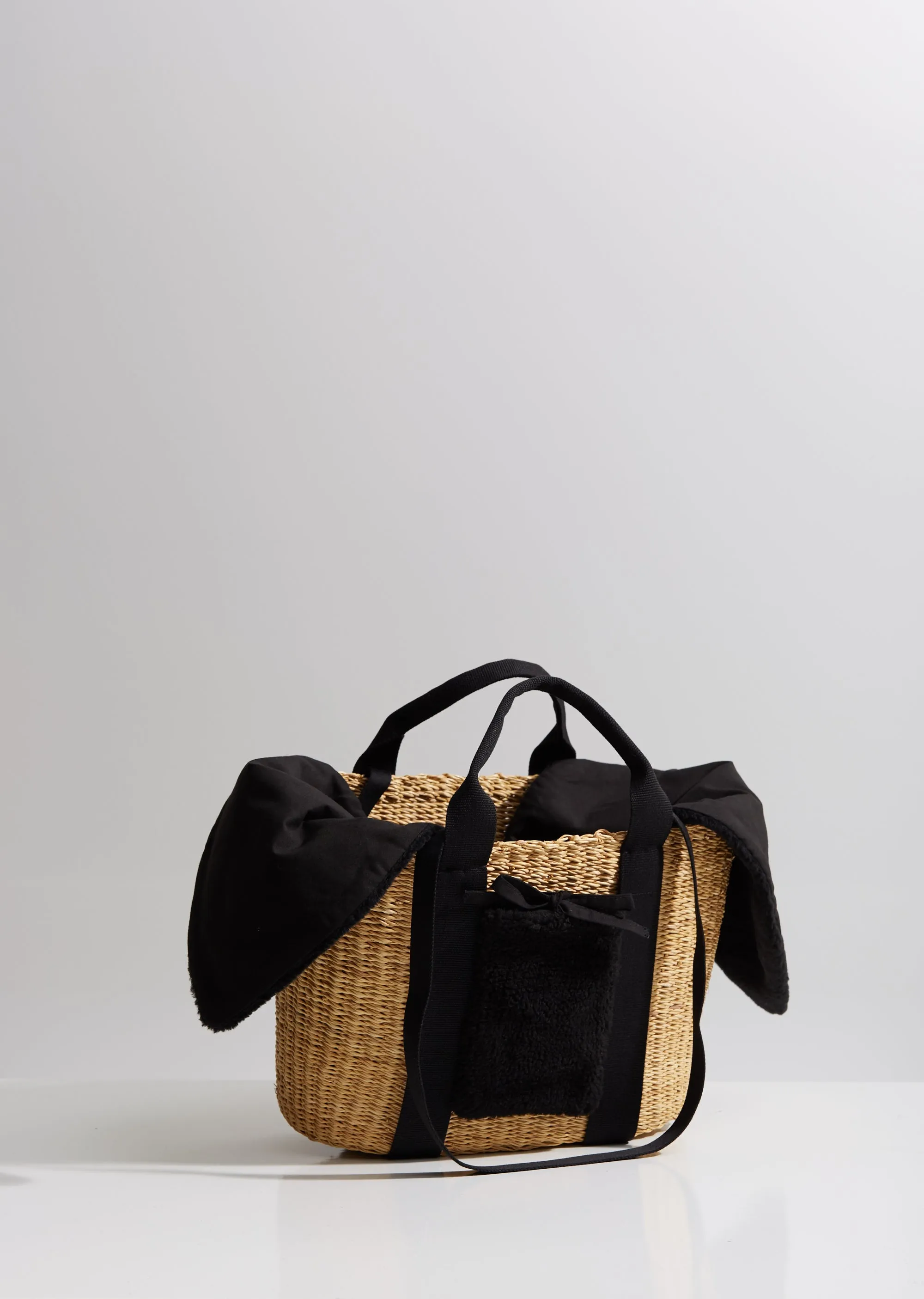 Caba P Skipi Straw Tote Bag