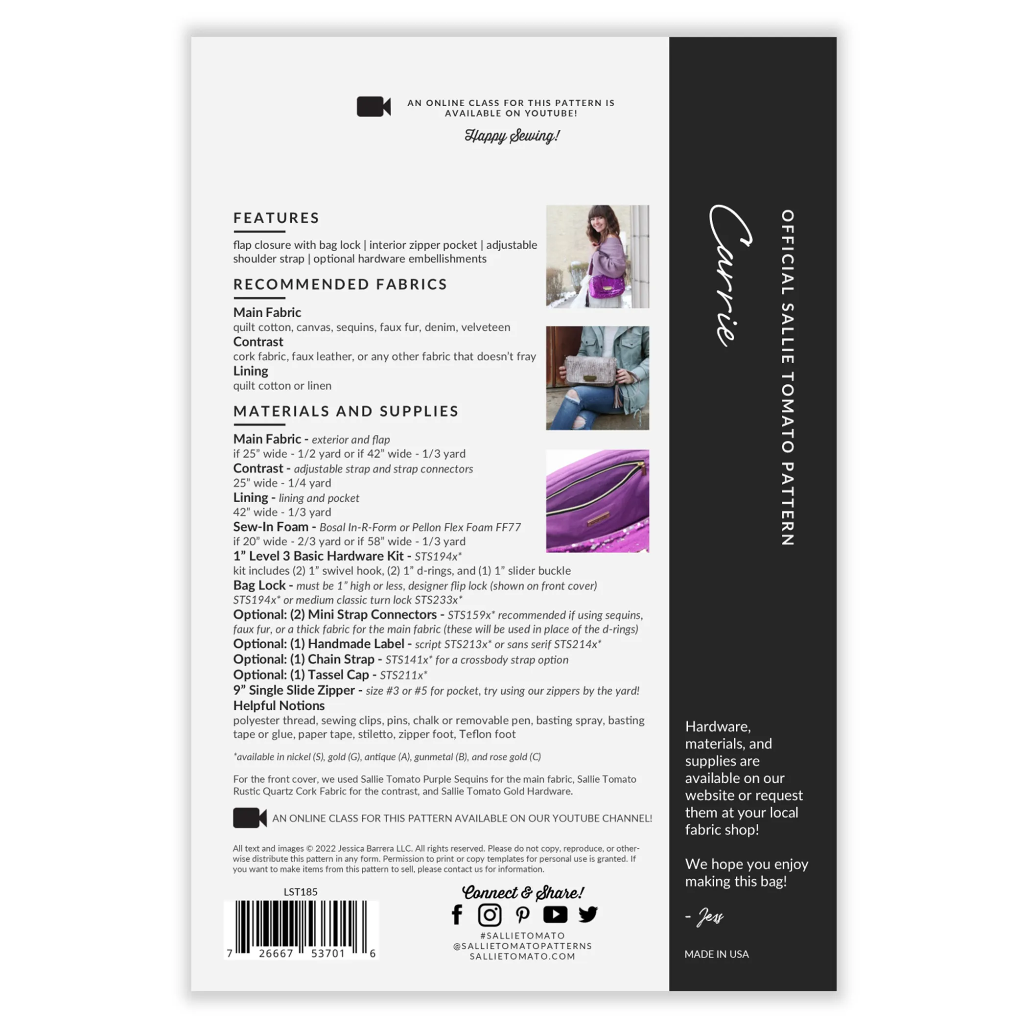 Carrie Instant Download