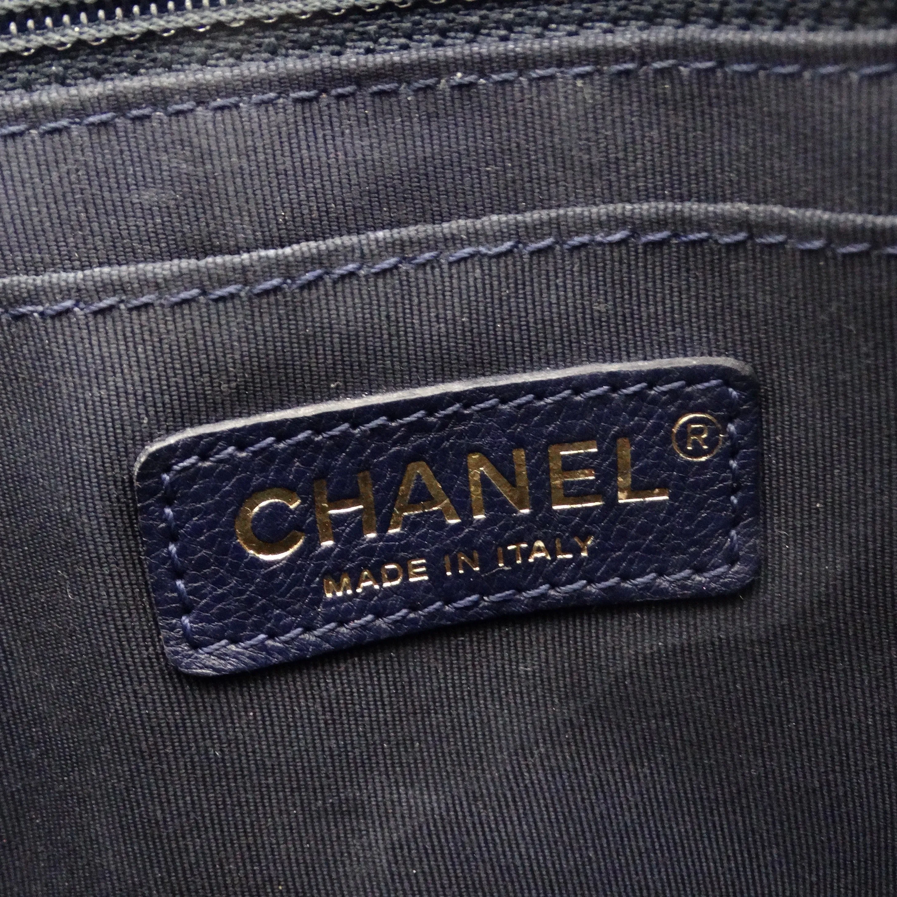 Chanel Urban Spirit Quilted Denim Backpack