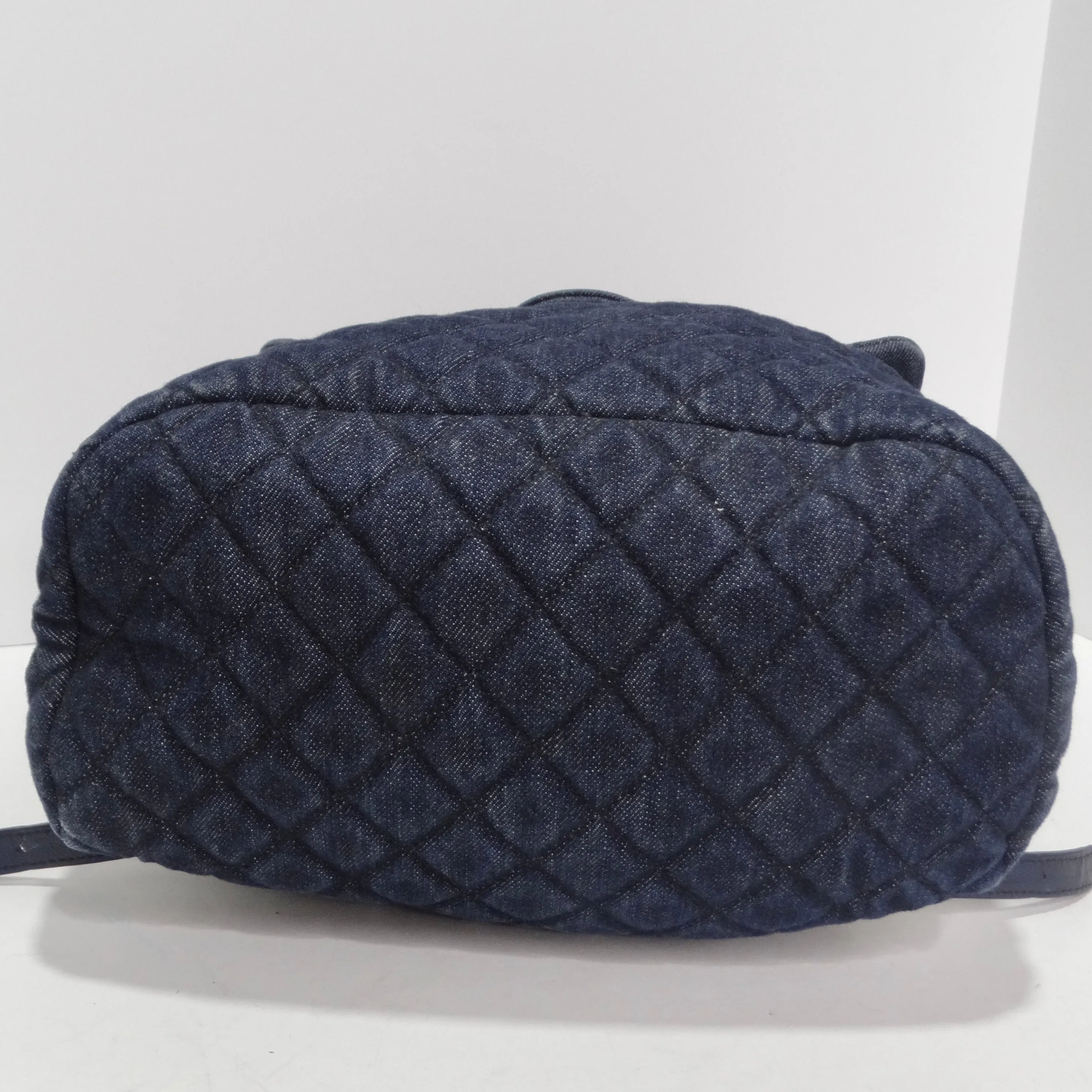 Chanel Urban Spirit Quilted Denim Backpack