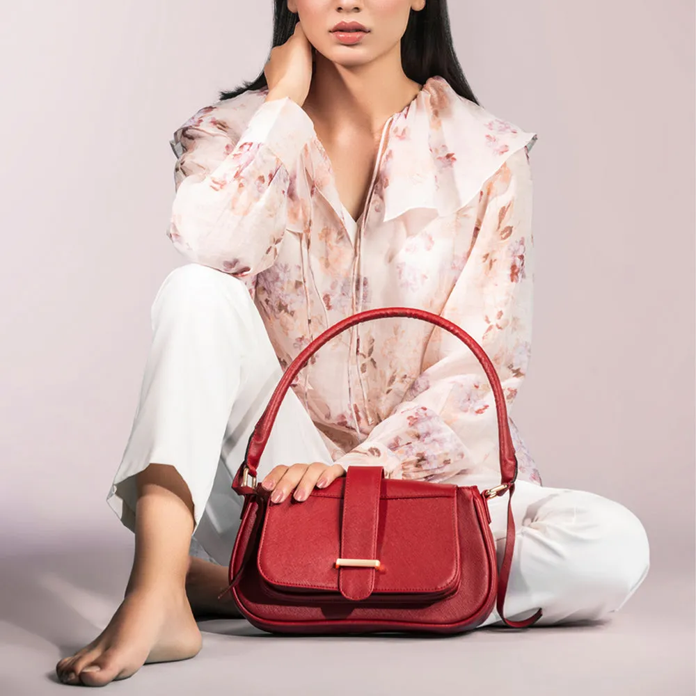 Classic Red Raven Baguette Perfect For Women & Girls