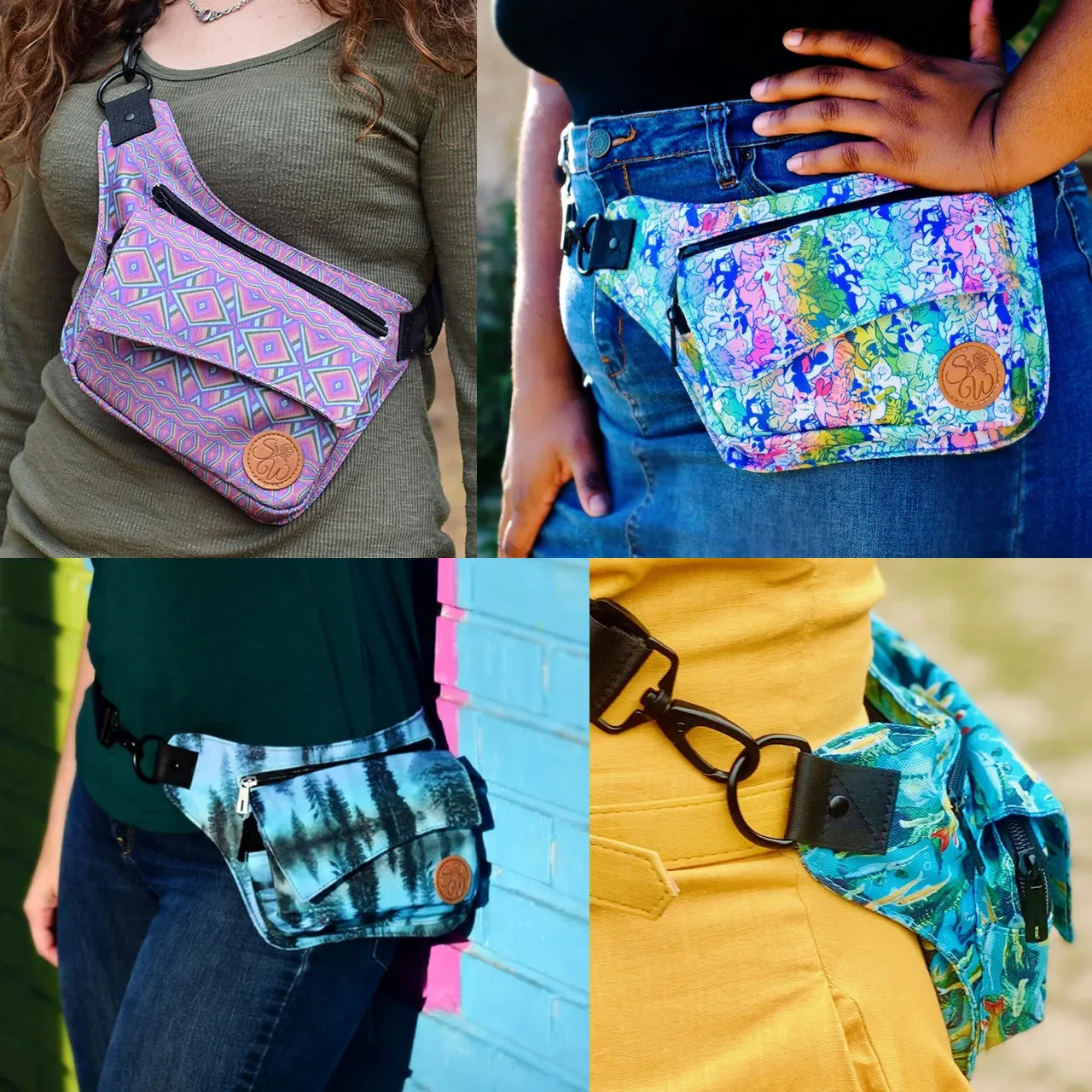 Cool Cats Hip Bag