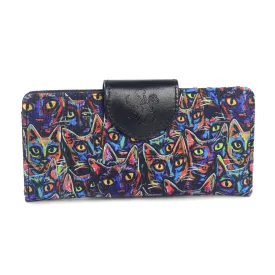 Cool Cats Long Wallet