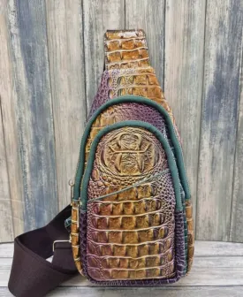 Crocodile Crossbody