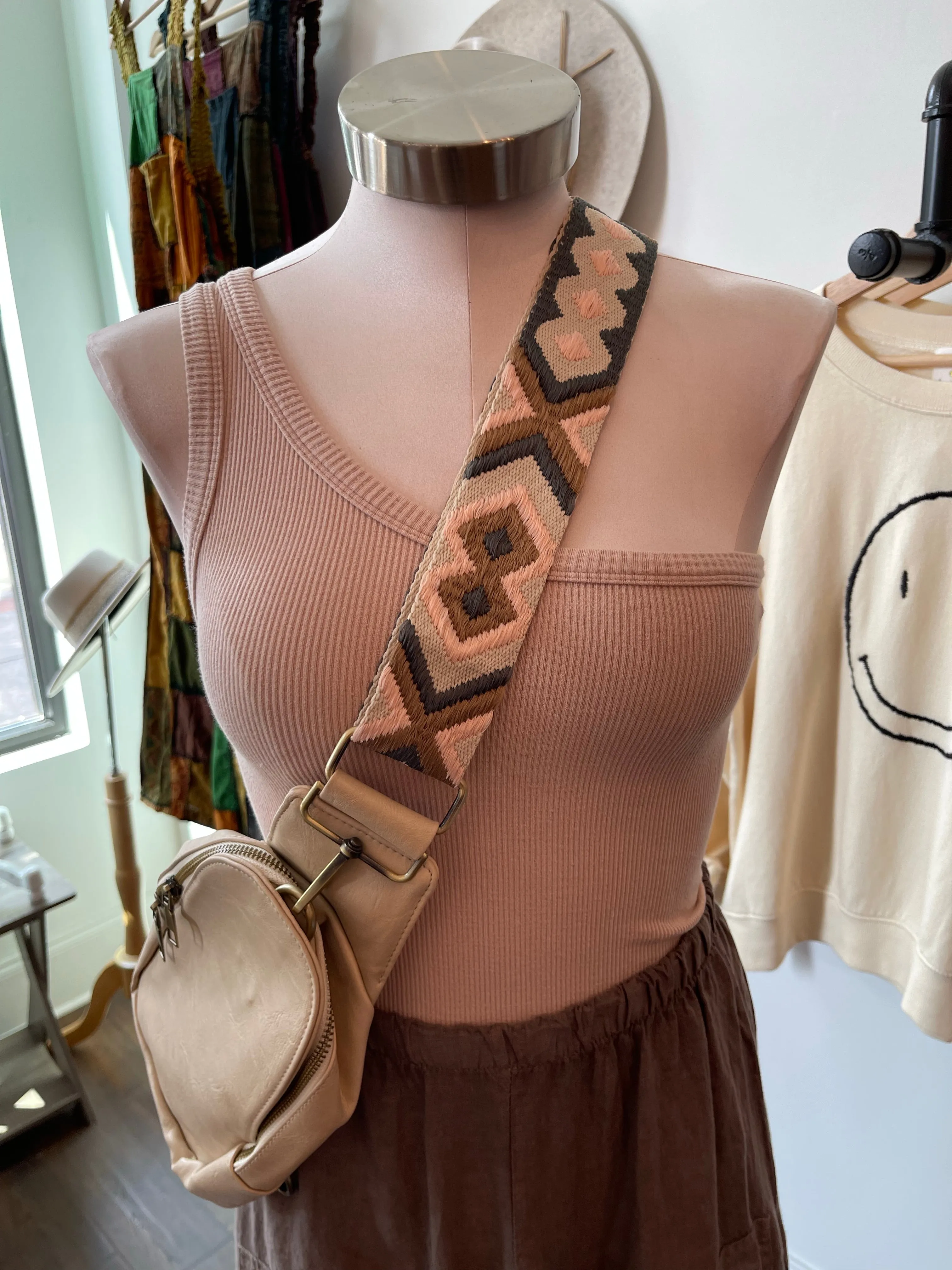Crossbody Bag (Cream)