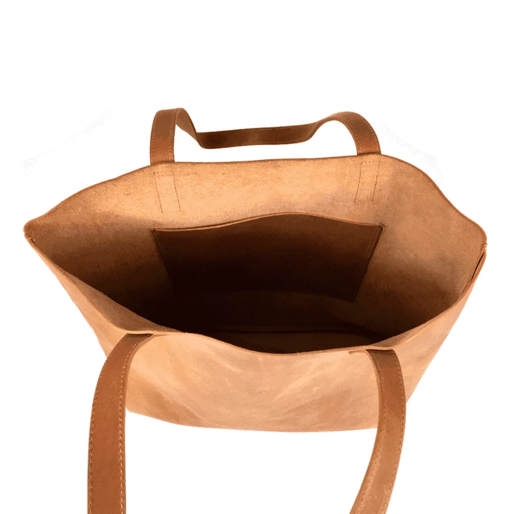 Day Tote Leather Camel