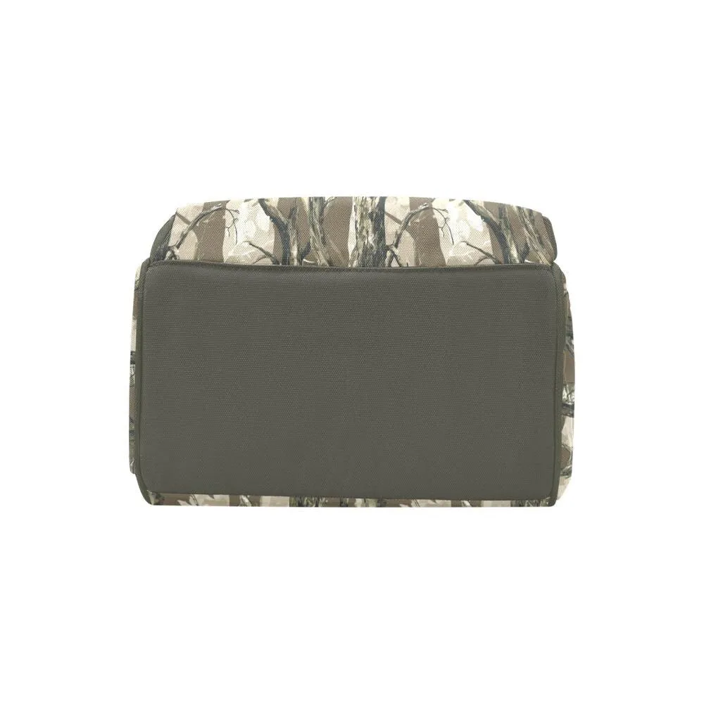 DIAPER BAG BACKPACK - PERSONALIZED BOTTOMLAND CAMO