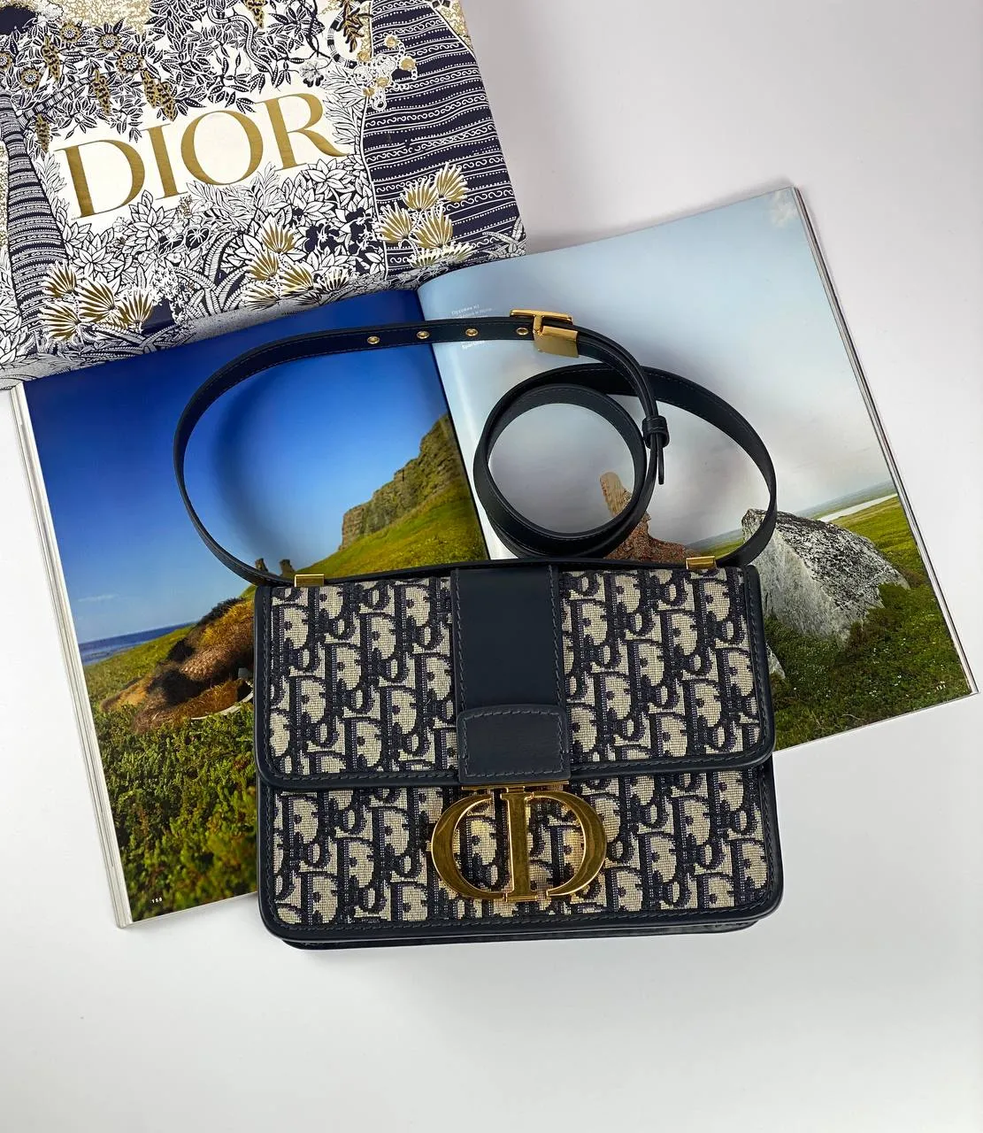 Dior 30 MONTAIGNE BAG blue