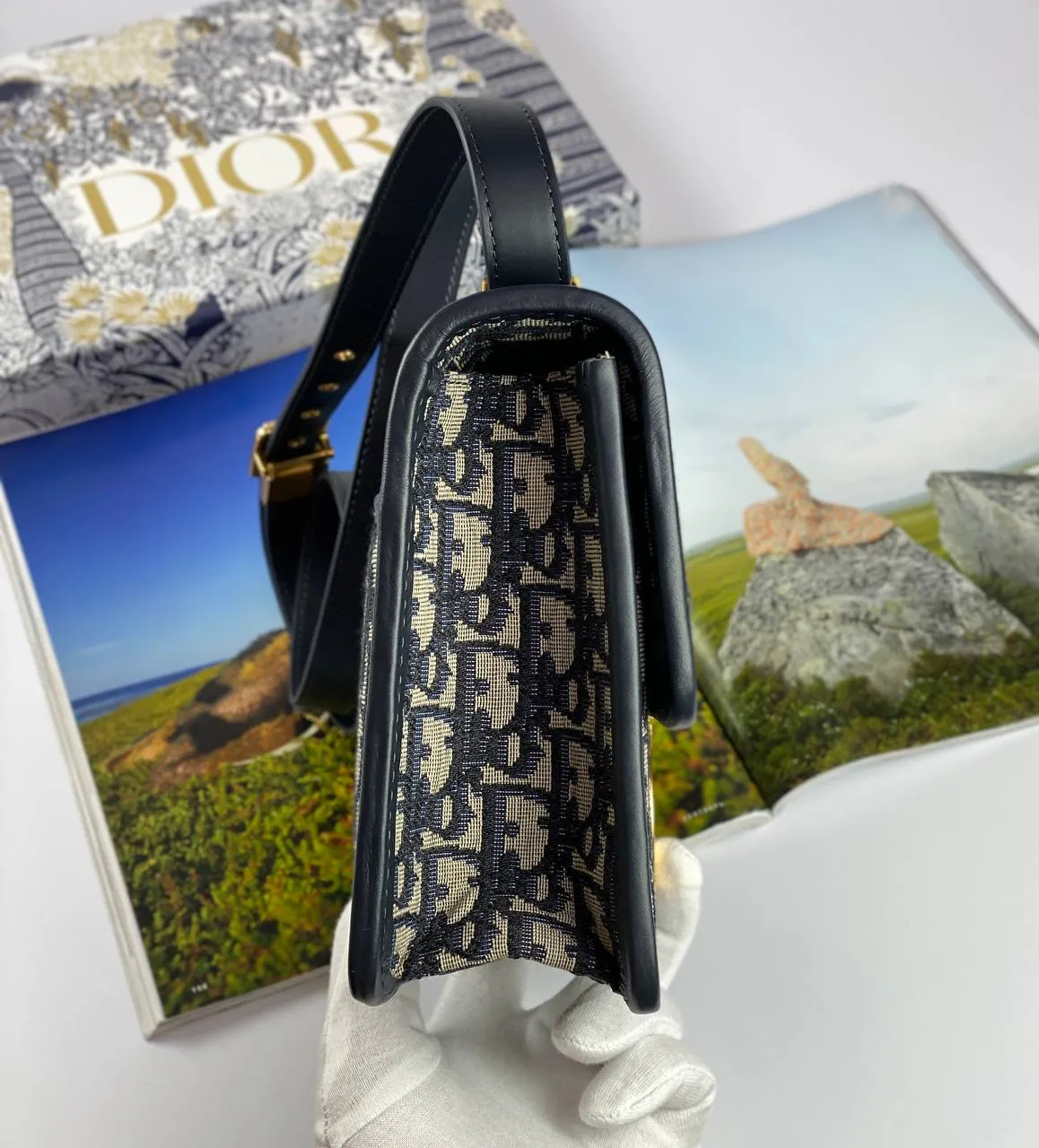 Dior 30 MONTAIGNE BAG blue