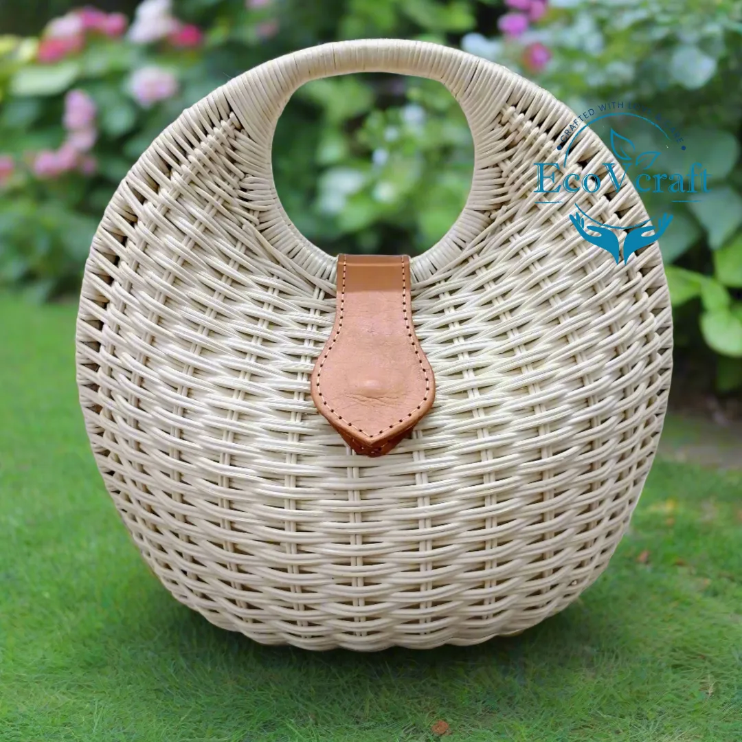 Eclipse White Handbag