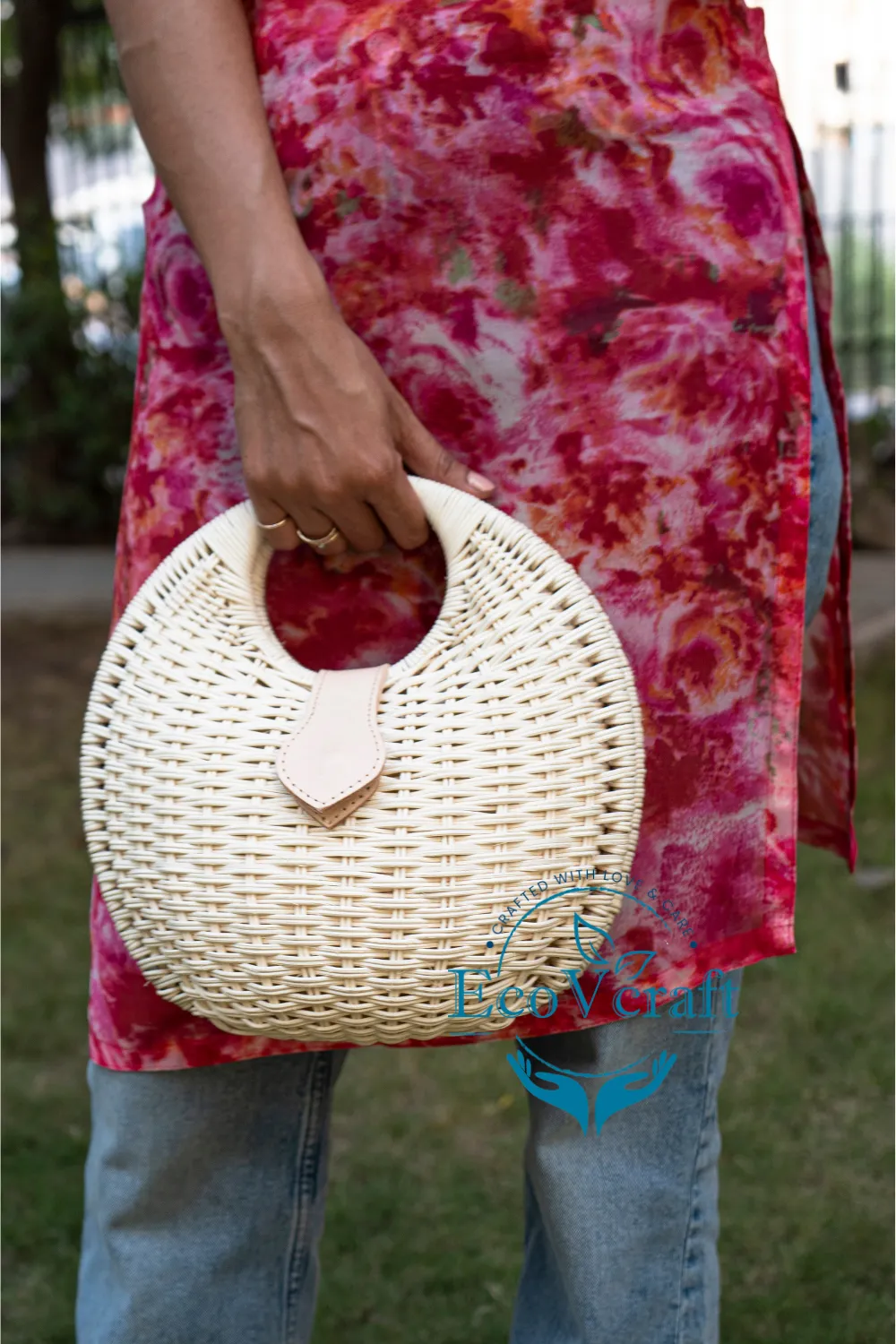 Eclipse White Handbag