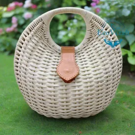 Eclipse White Handbag