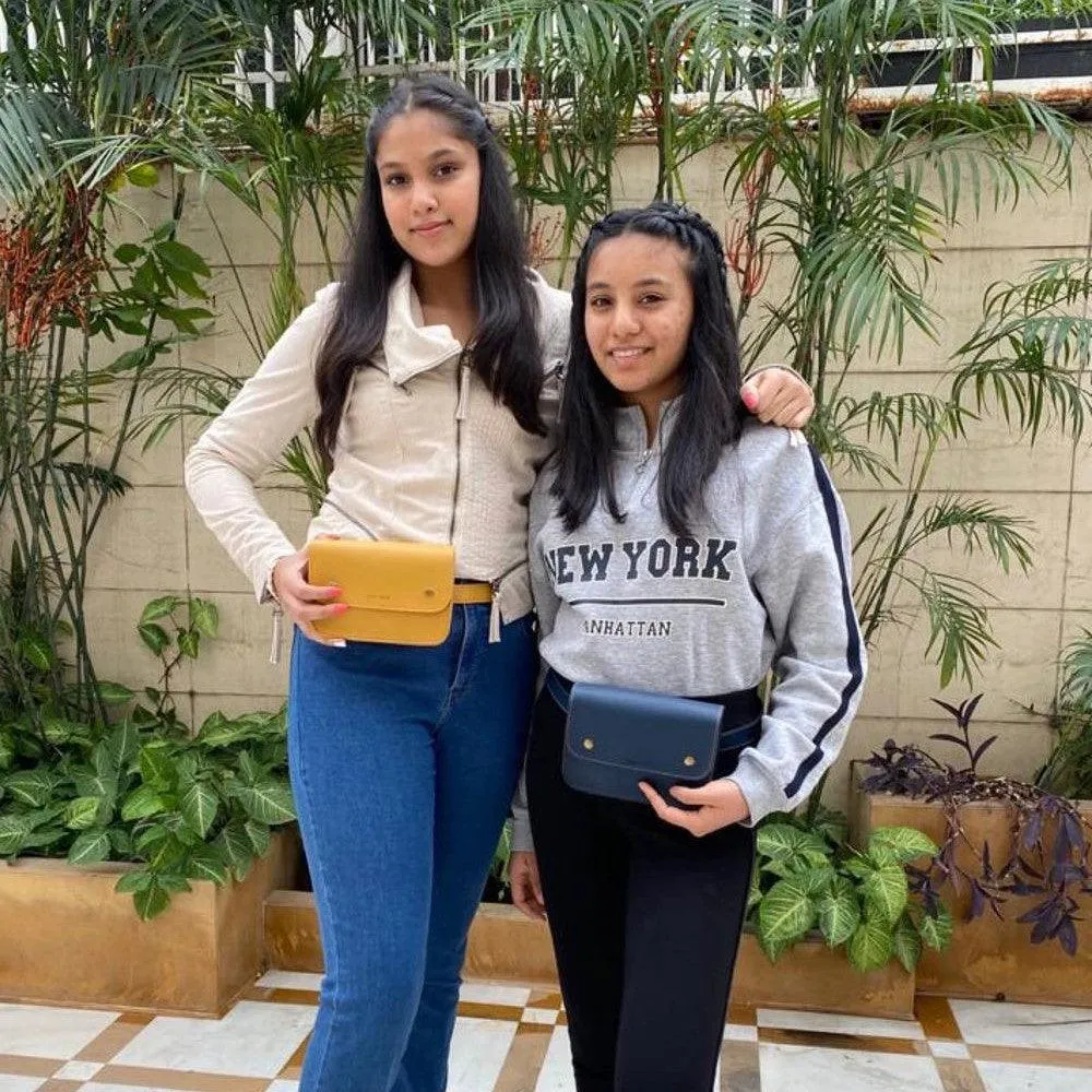 Elegant Blue Fanny Pack Perfect For Women & Girls