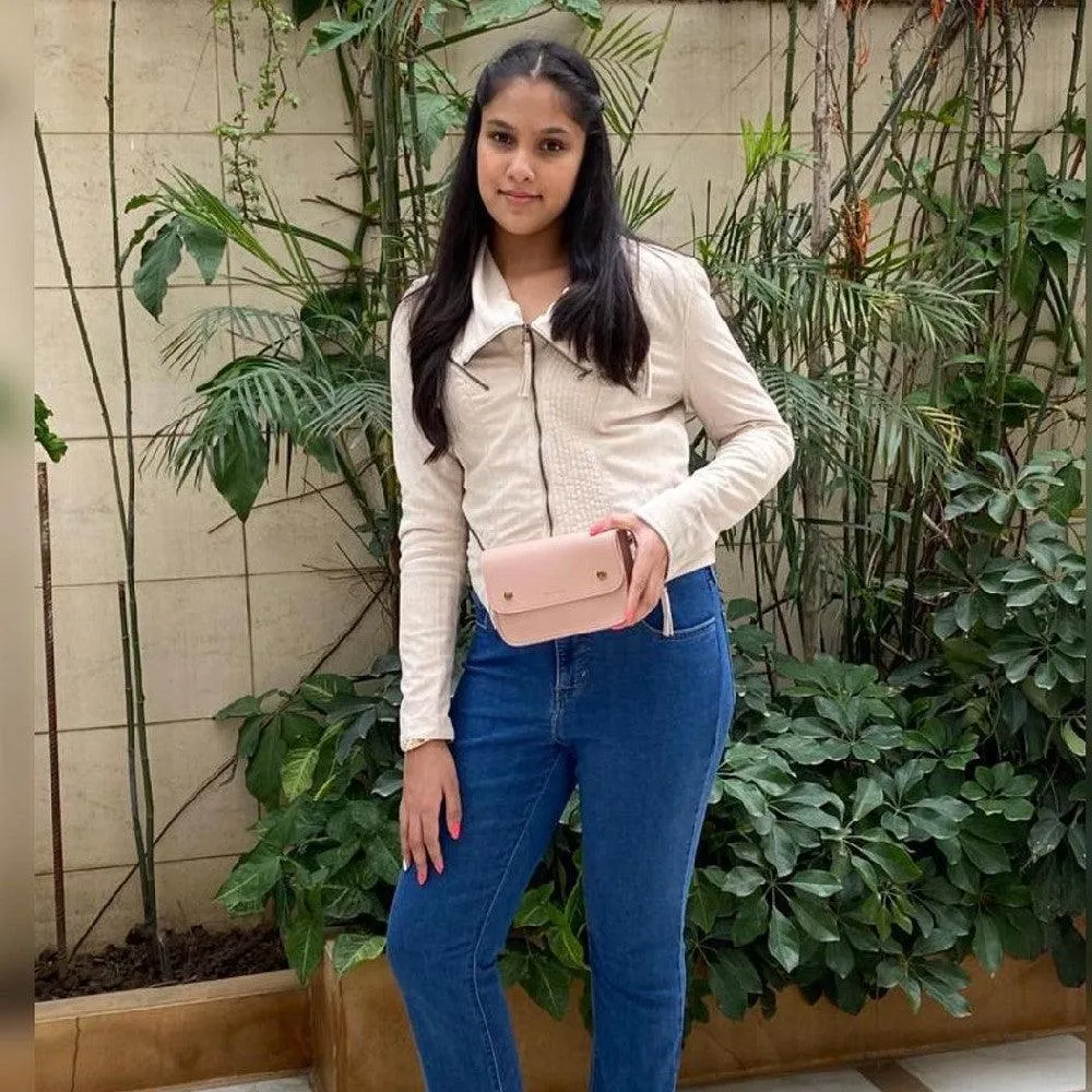 Elegant Blue Fanny Pack Perfect For Women & Girls