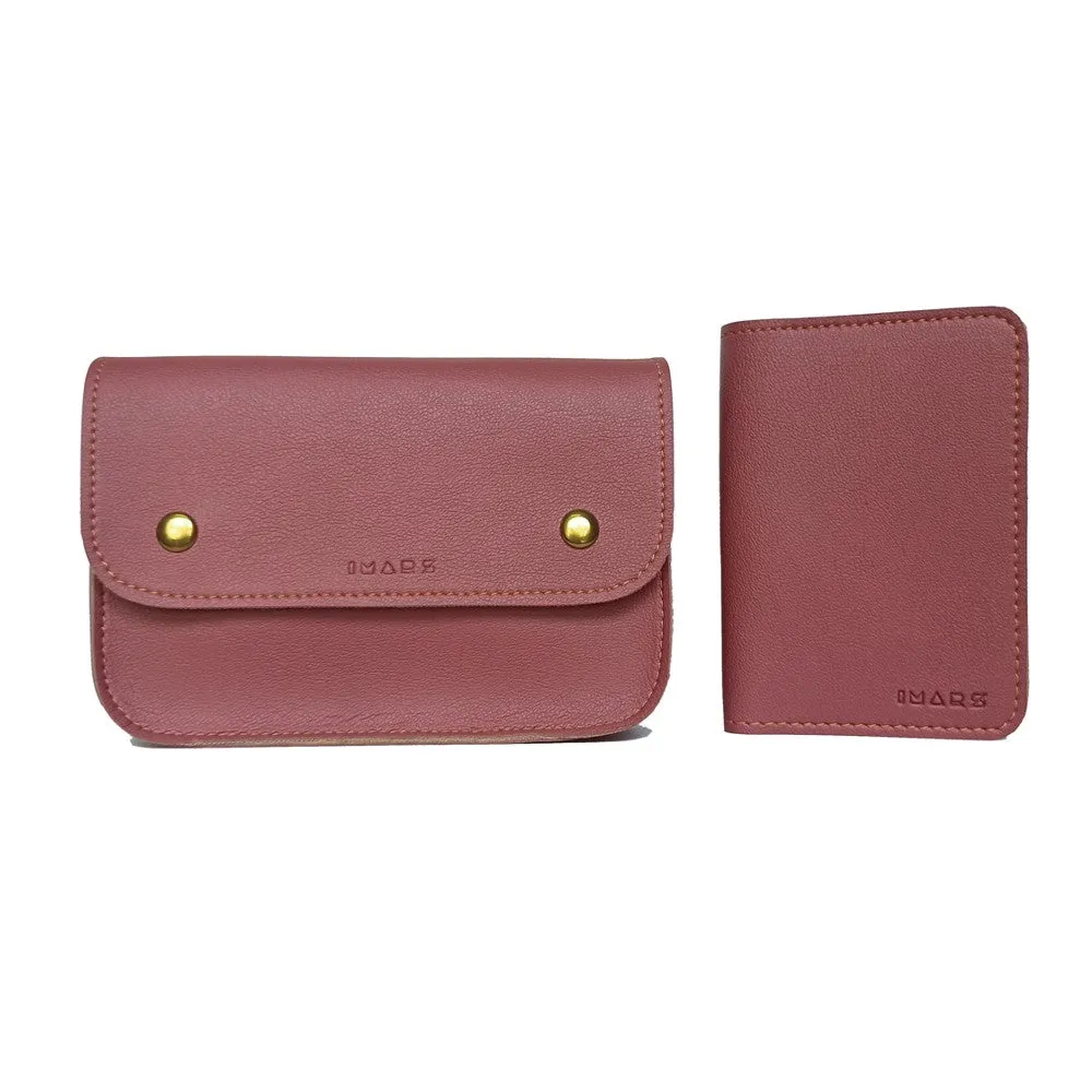 Elegant Dark Pink Fanny Pack Perfect For Women & Girls