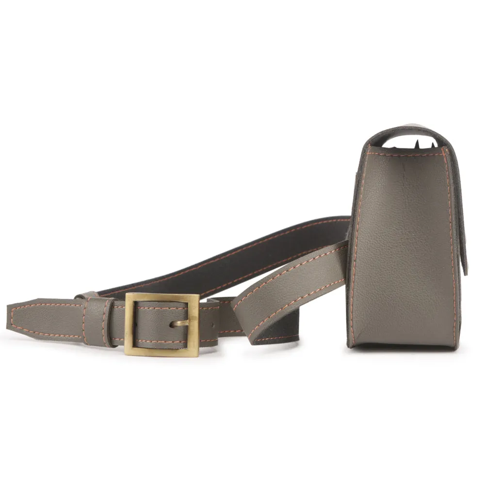 Elegant Grey Fanny Pack Perfect For Women & Girls