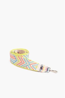 Embellished Crossbody Strap-Neon Lights