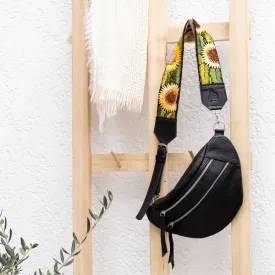 Emma   Buenos Aires Strap Leather Sling Bag