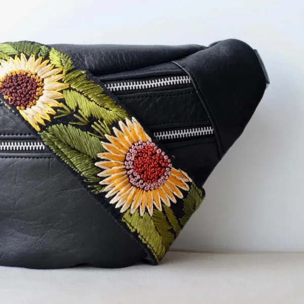 Emma   Buenos Aires Strap Leather Sling Bag