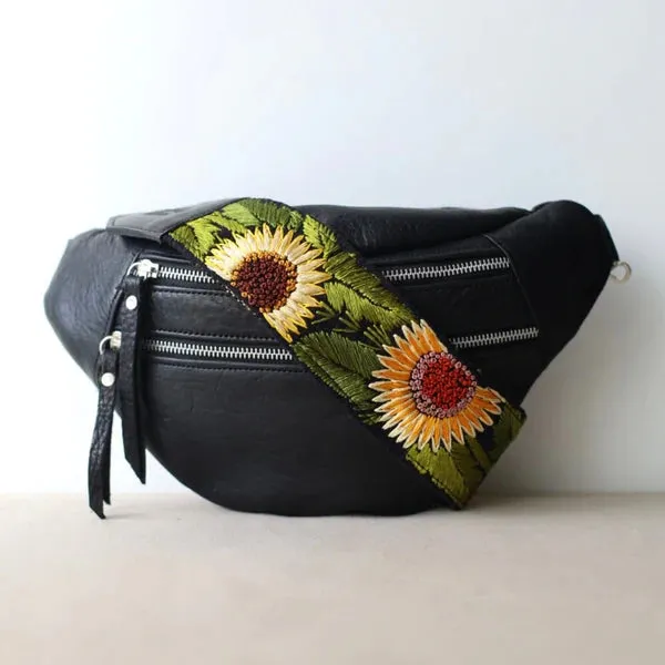 Emma   Buenos Aires Strap Leather Sling Bag