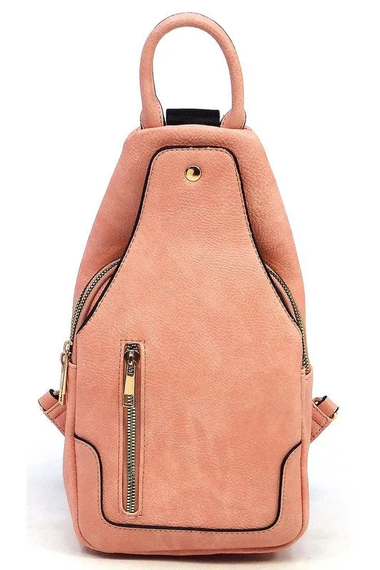 Fashion Sling Crossbody Backpack