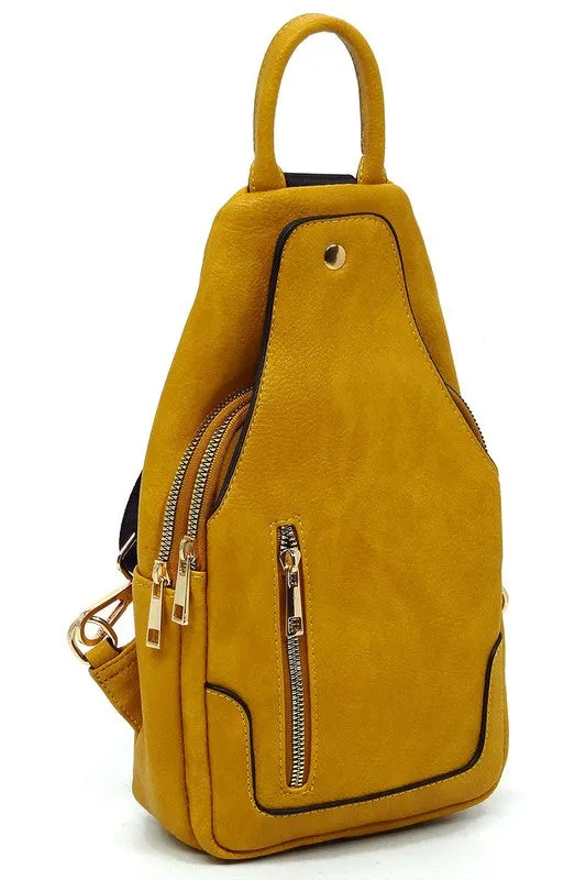 Fashion Sling Crossbody Backpack