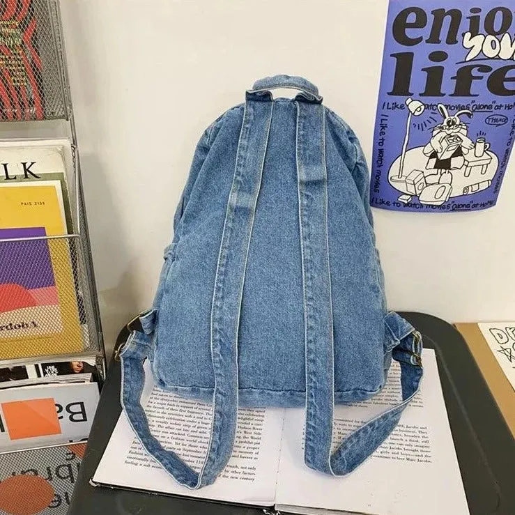 Fashion Soft Canvas Cool Backpack UCBQR31 Trendy Travelbags