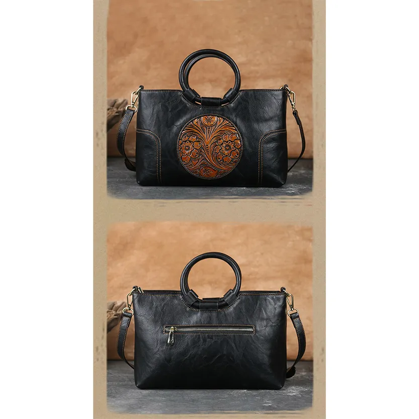 Funki Buys | Bags | Handbags | Women's Embossed Retro Bags