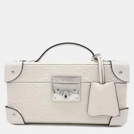 GG embossed jewelry case