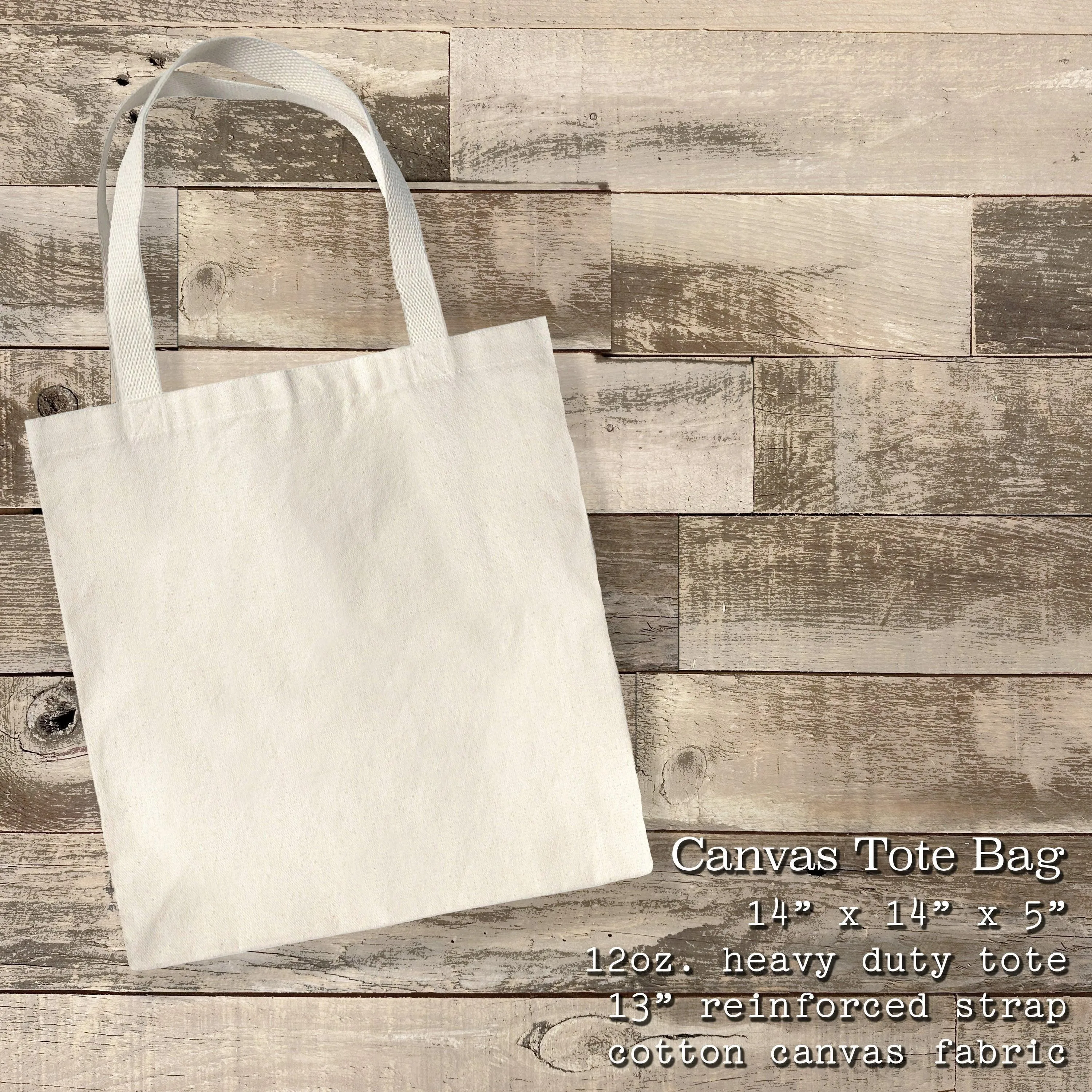 Gradient Snowflake - Canvas Tote Bag