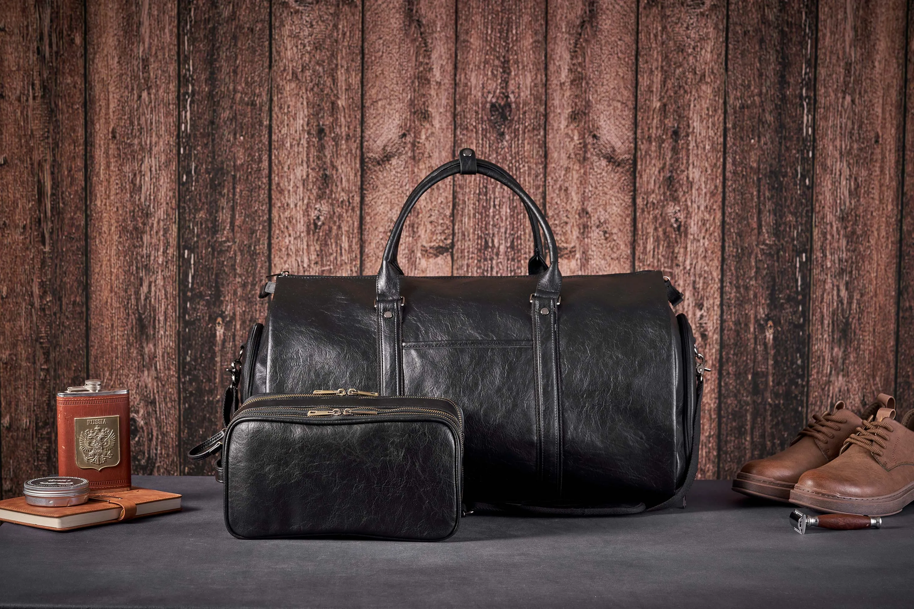Groomsmen Travel Bags, Personalized Duffle Bag and Dopp Kit Set, Groomsmen Gifts, Cool Groomsmen Gift Sets, Gifts for Men