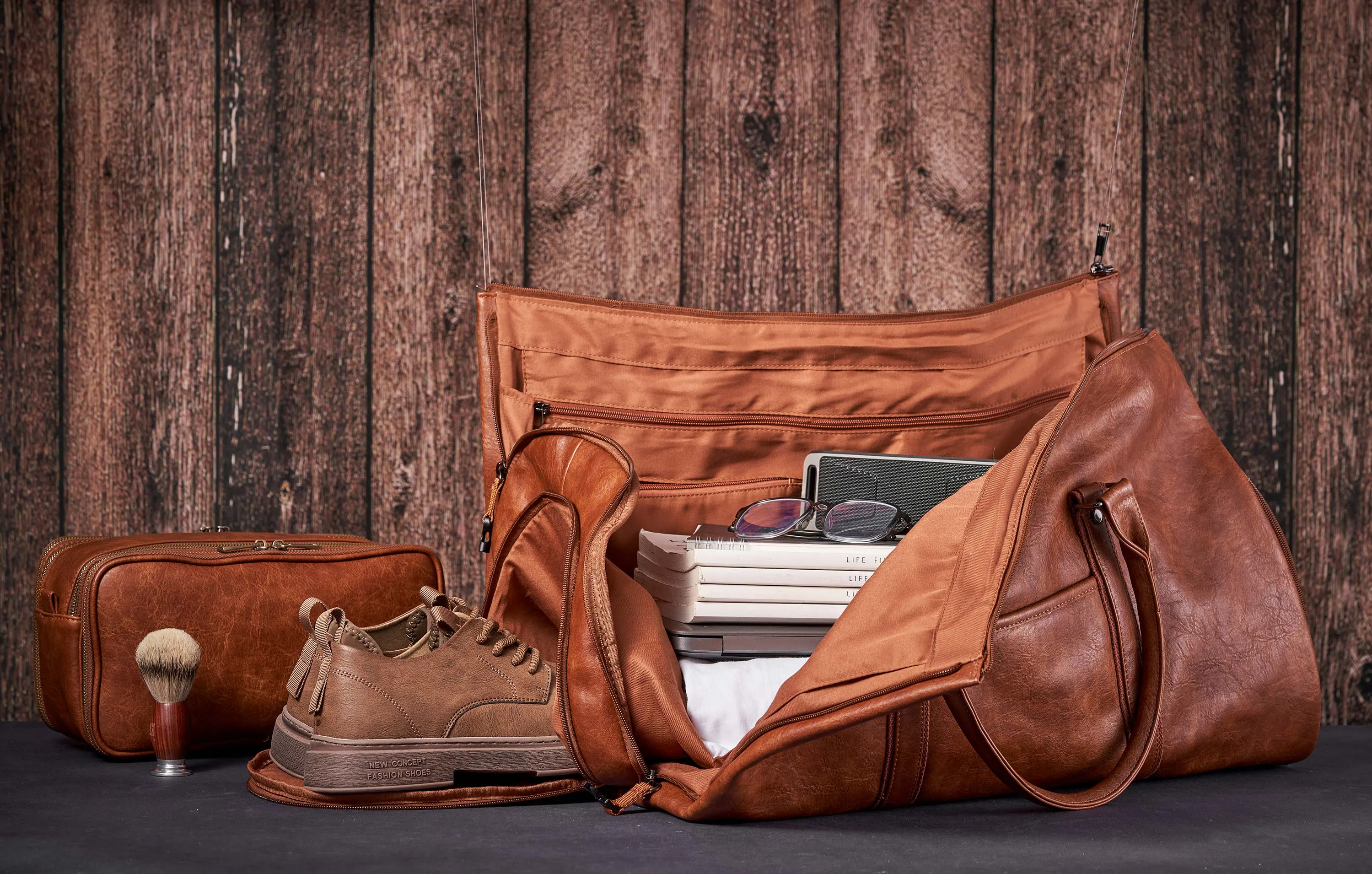 Groomsmen Travel Bags, Personalized Duffle Bag and Dopp Kit Set, Groomsmen Gifts, Cool Groomsmen Gift Sets, Gifts for Men