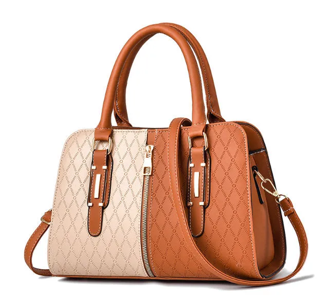 H1679 - Elle Brown Handbag