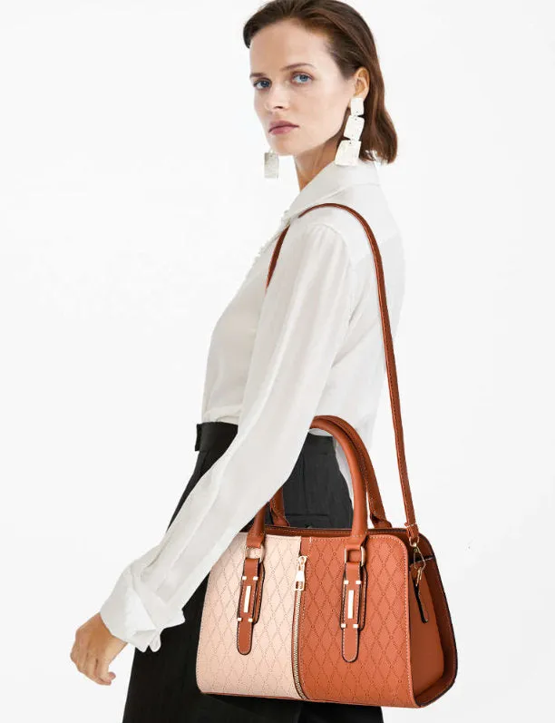 H1679 - Elle Brown Handbag