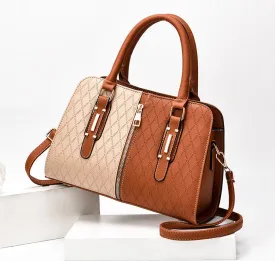 H1679 - Elle Brown Handbag