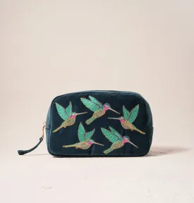 Hummingbird Makeup Bag