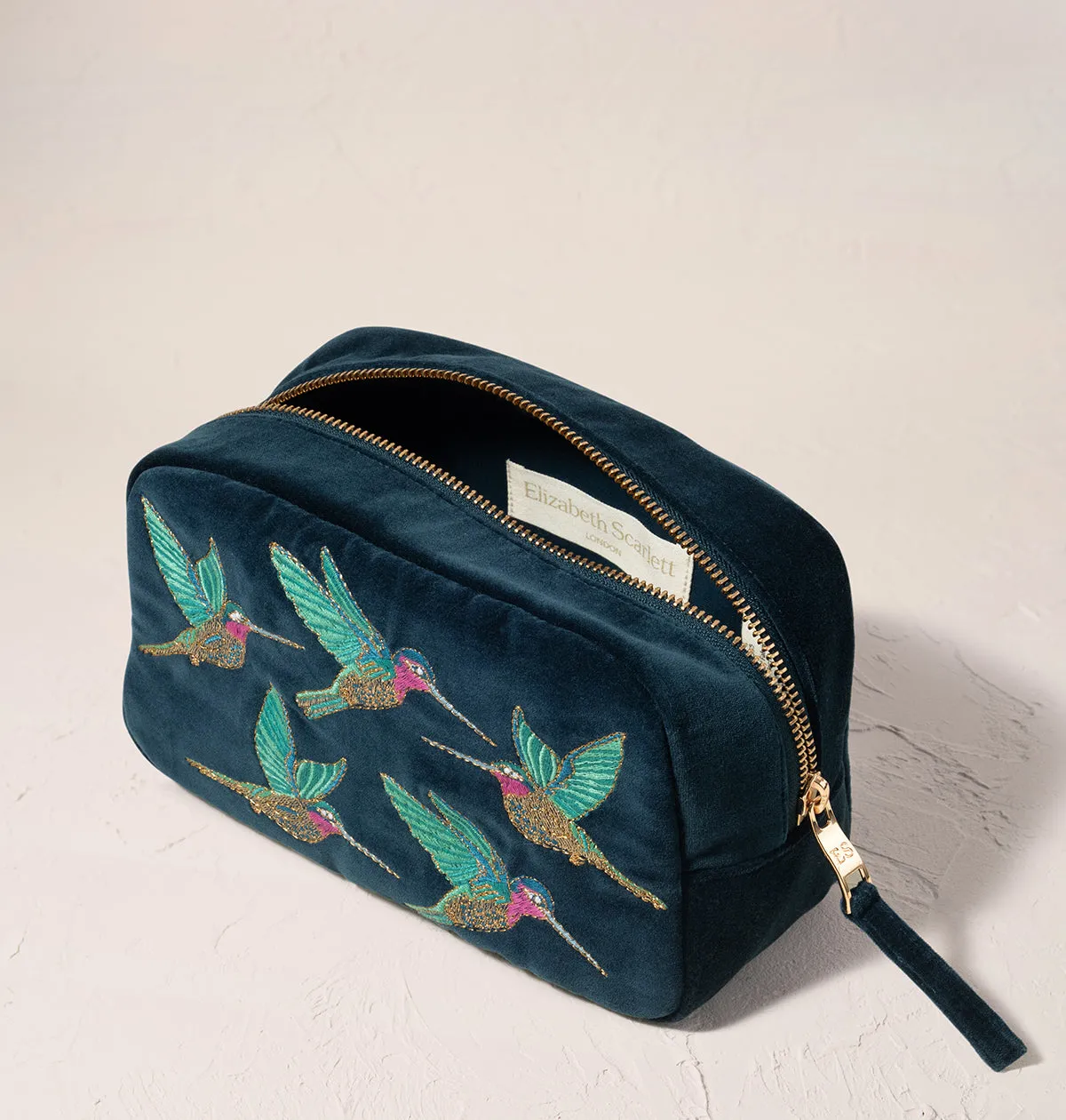 Hummingbird Makeup Bag